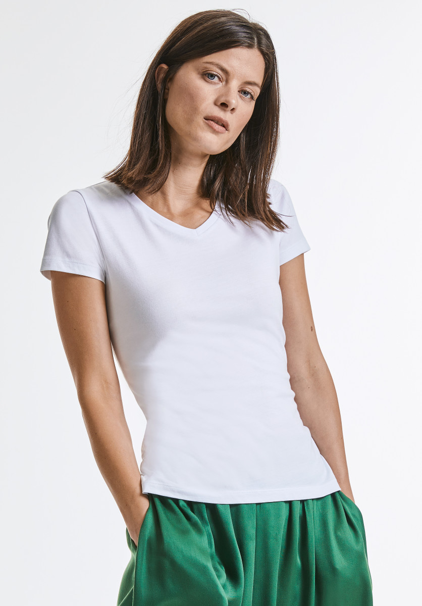 Ladies' V-Neck T