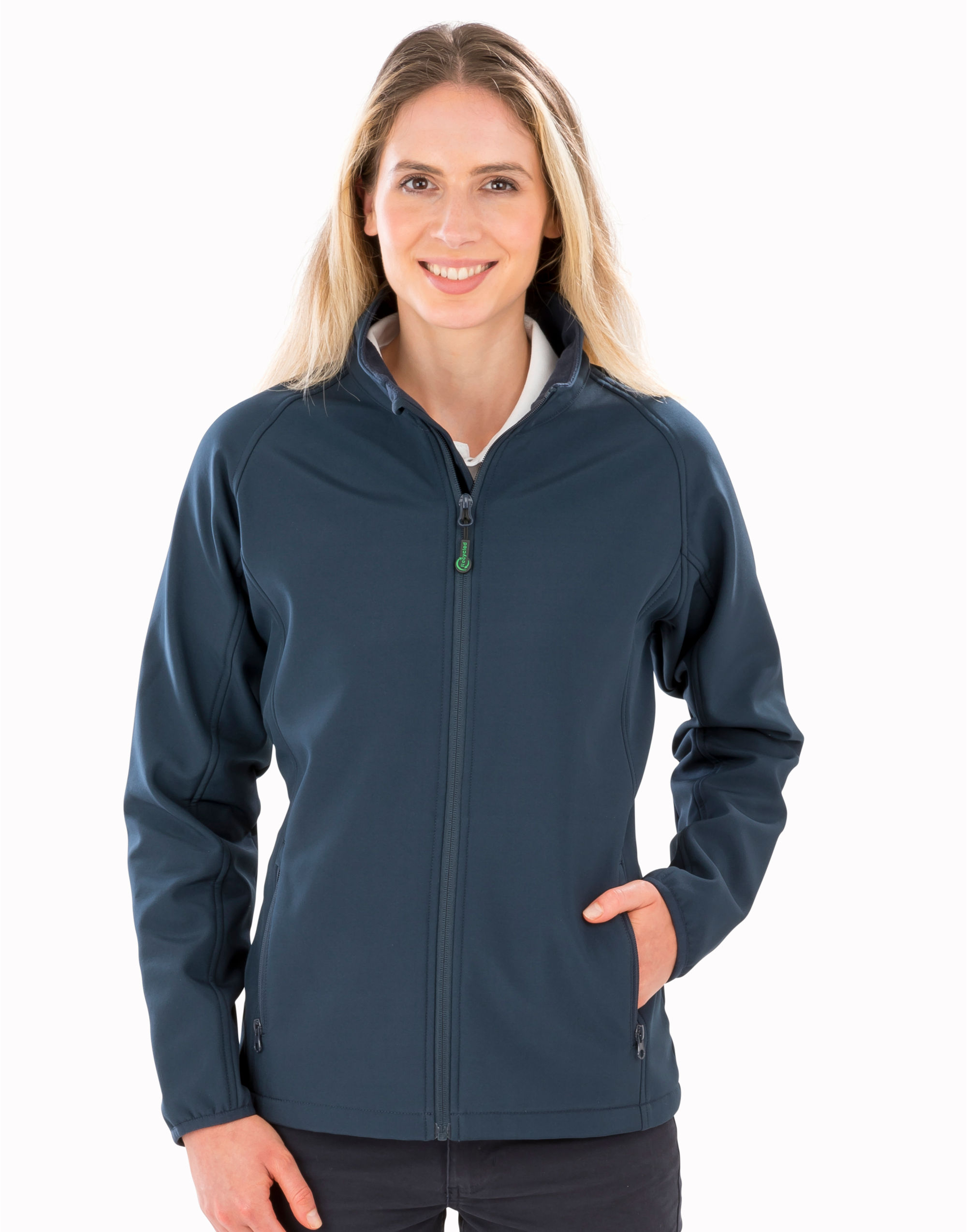 Ladies' Recycled 2-Layer Printable Softshell 