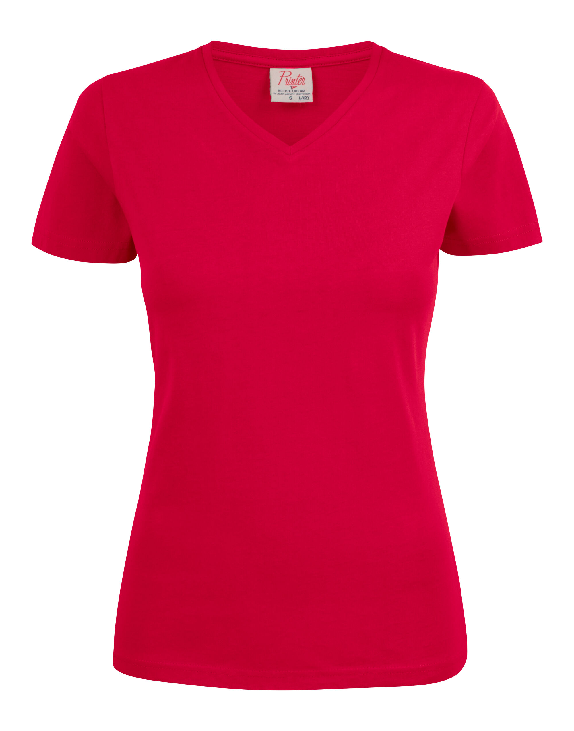 Ladies Heavy V-Neck T-Shirt