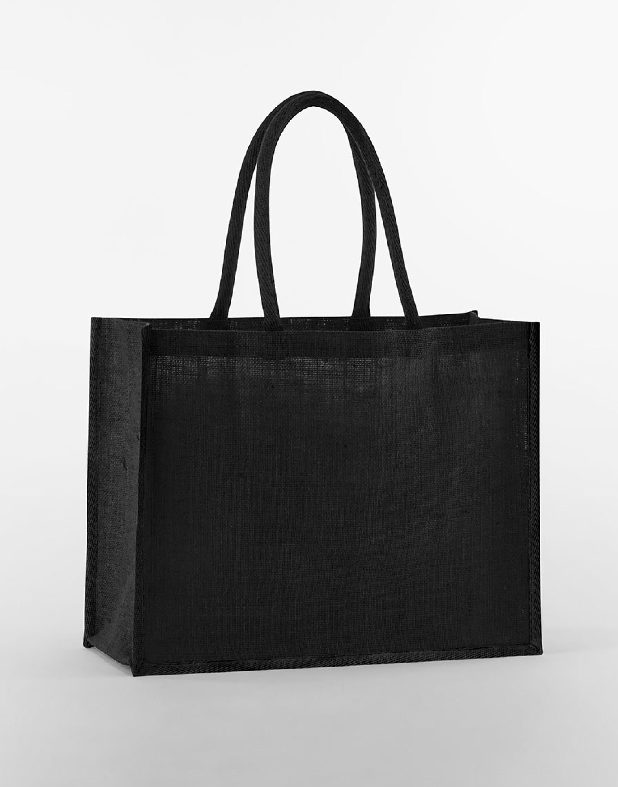 Natural Starched Jute Classic Shopper