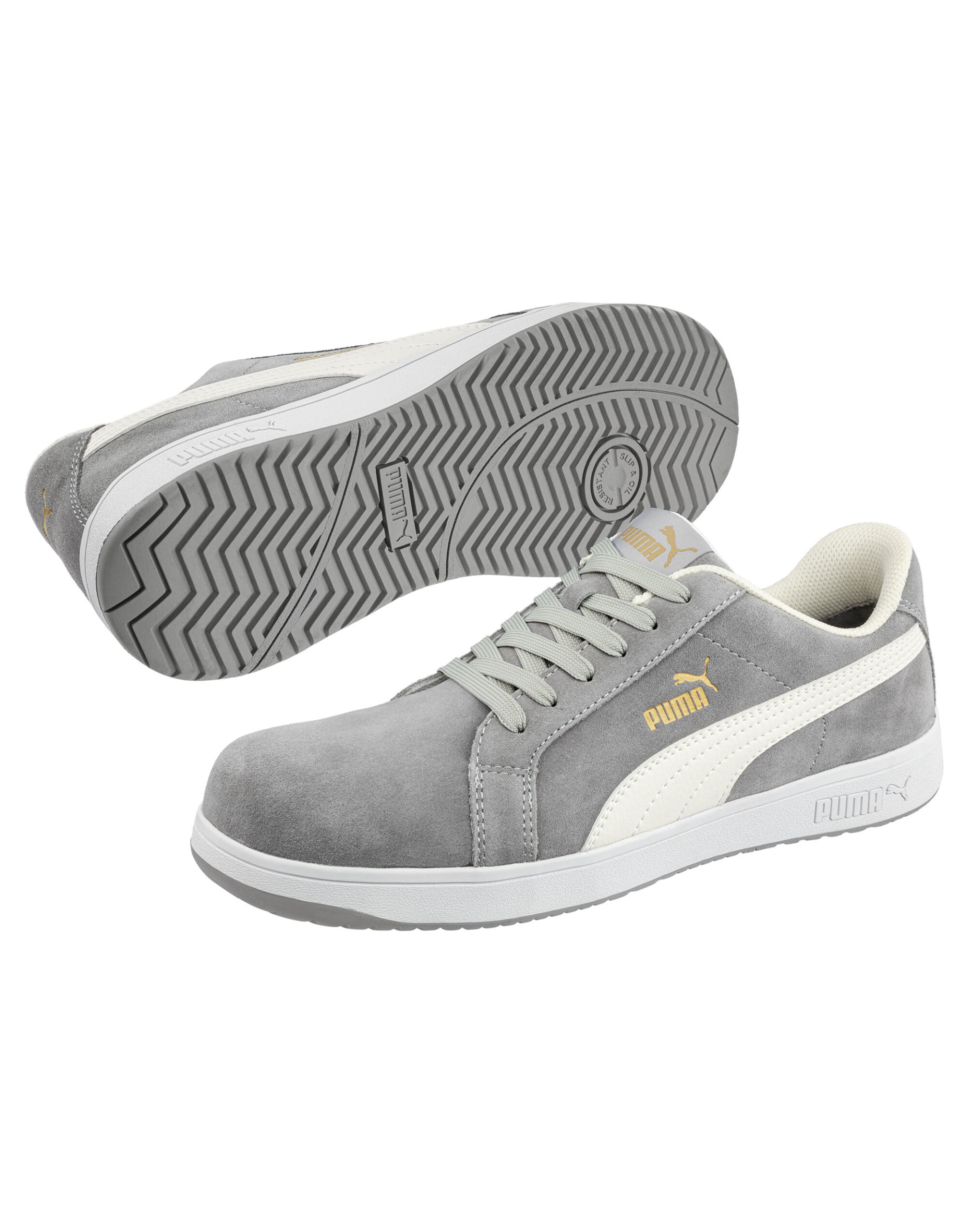 Iconic Suede Grey Low S1PL ESD