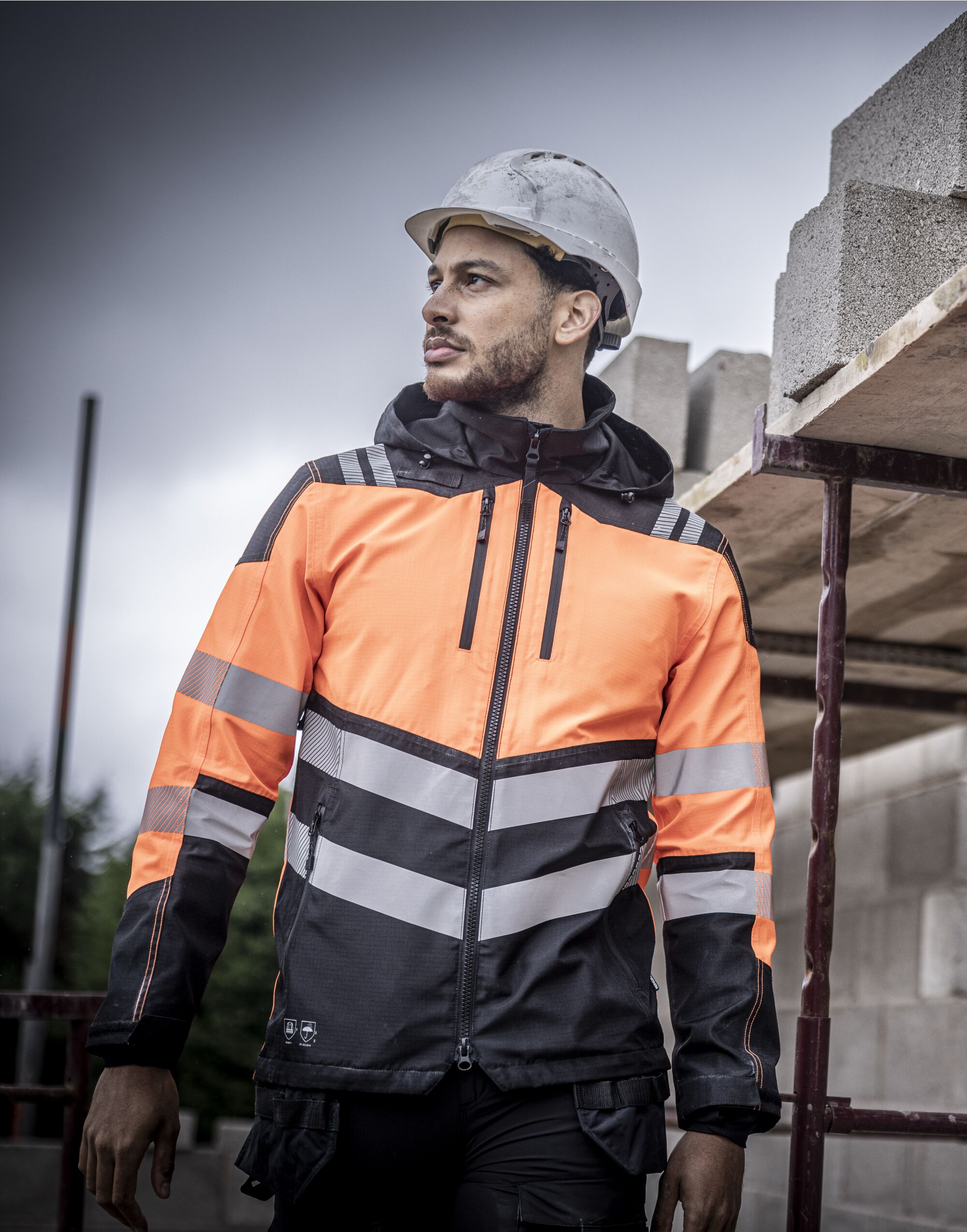 Hi-Vis X-PRO WTP Shell Jacket Class 2